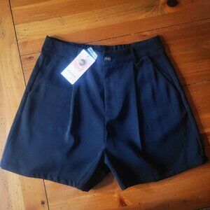High Waist Black Women's Shorts